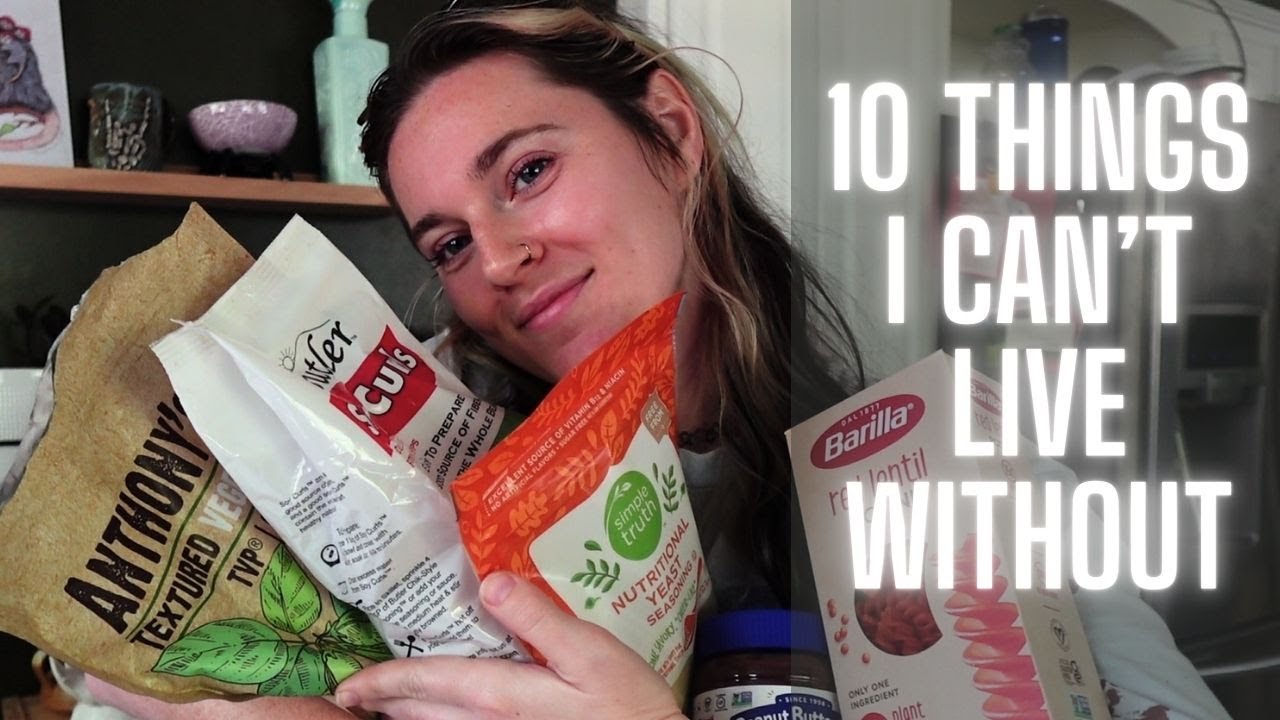Vegan Pantry Essentials | 10 Things I Can't Live Without