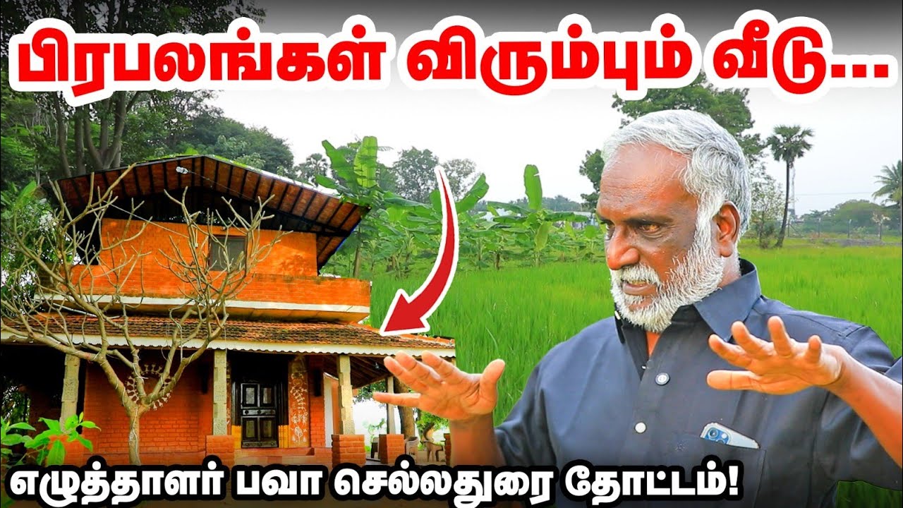 நெல் வயலில் மீன்... ஒரே நேரத்தில் ரெண்டு அறுவடை... எழுத்தாளர் பவா செல்லதுரை தோட்டம்!