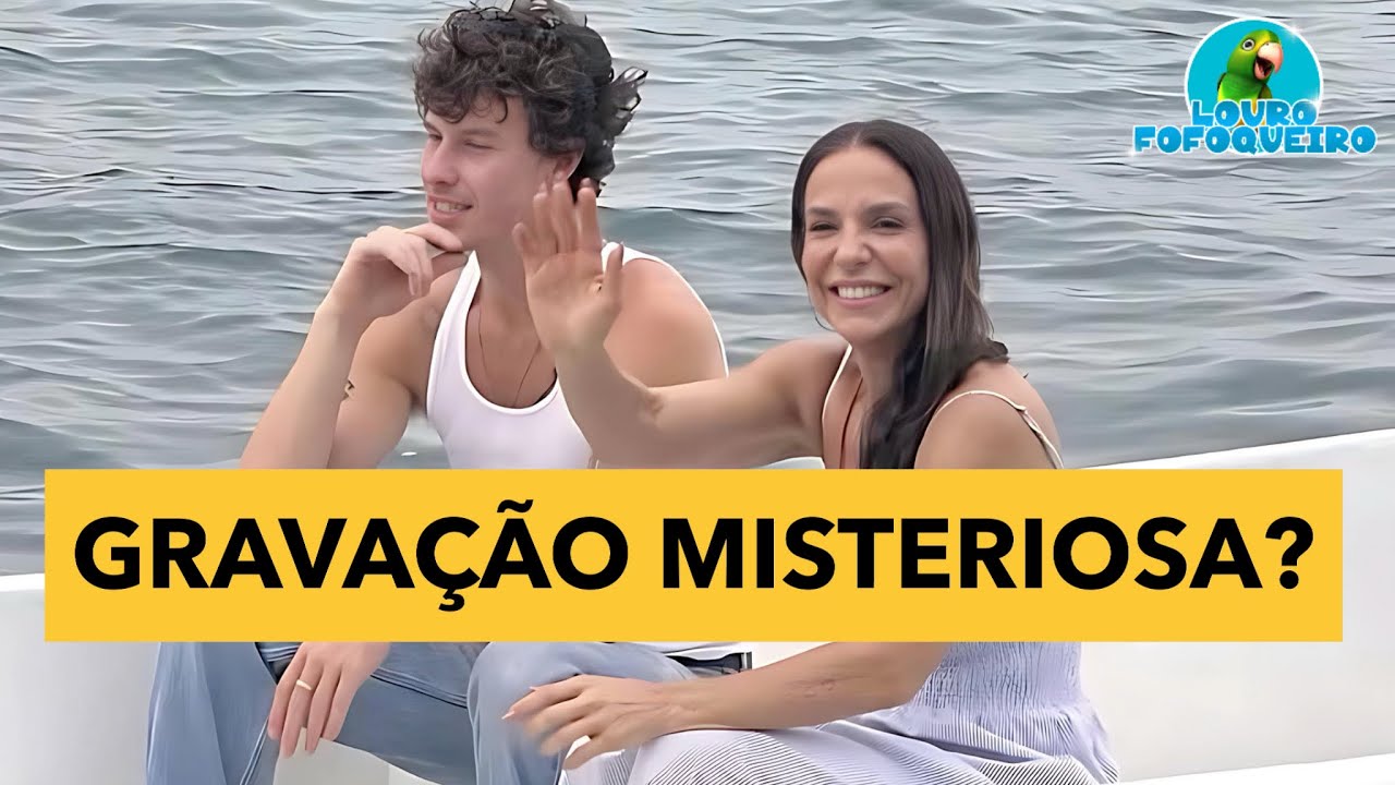 Shawn Mendes e Ivete em gravação misteriosa na Gamboa