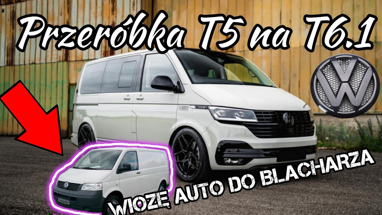 🛠️ Przerabiamy VW T5 na T6.1 🟰 Dojechały nowe części 💰 #volkswagen #tuning #campervan