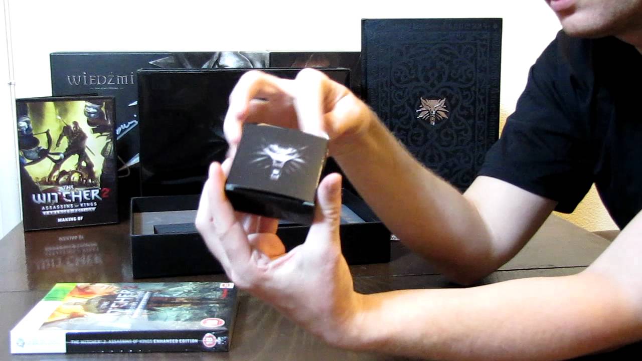 Распаковка The Witcher 2 Dark Edition xBox 360