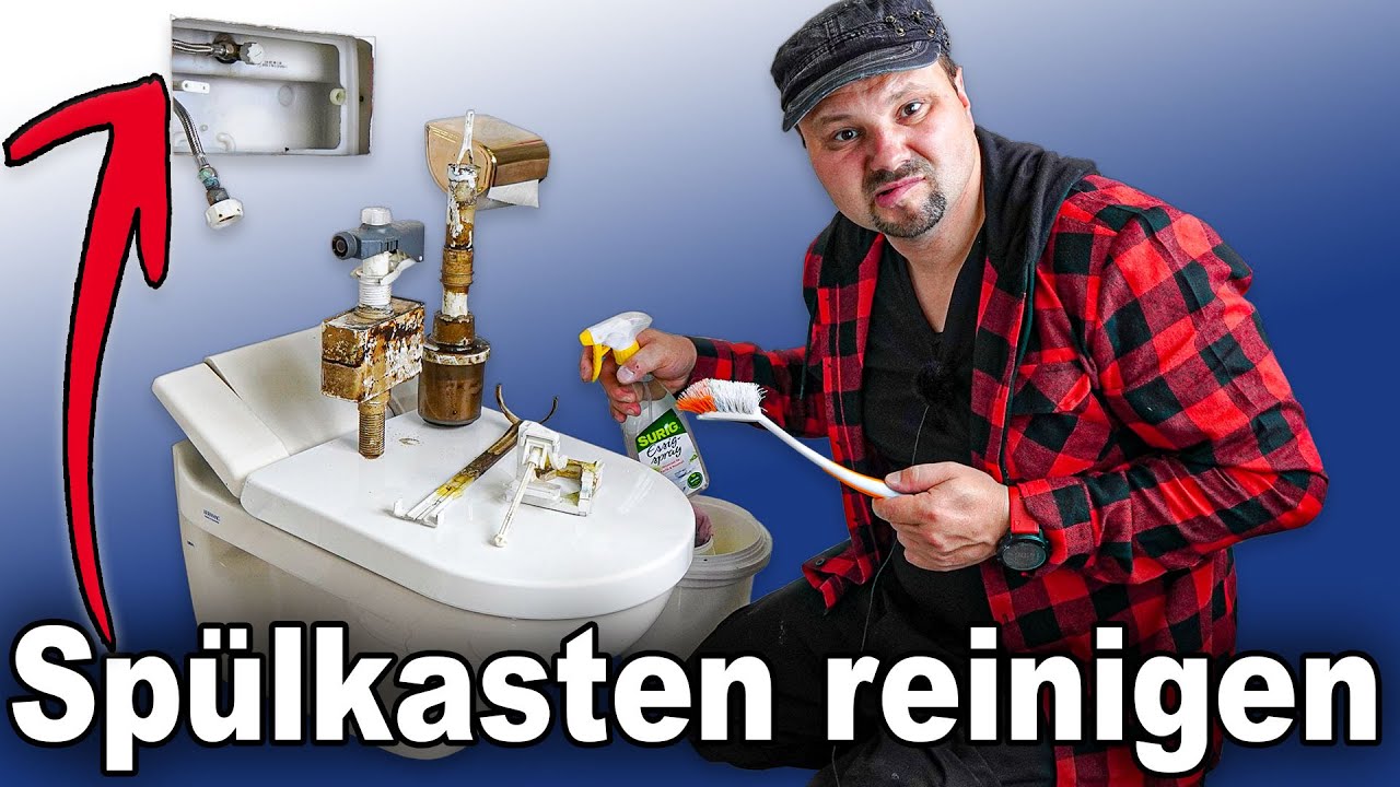 Spülkasten entkalken / Spülkasten reinigen / Spülkasten reparieren 🚽