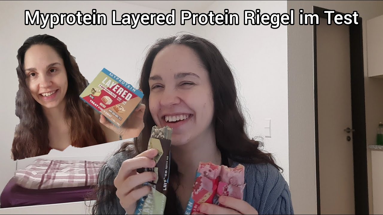 myprotein Layered Proteinriegel im Test / Neuheiten / Foodtest / Deutsch