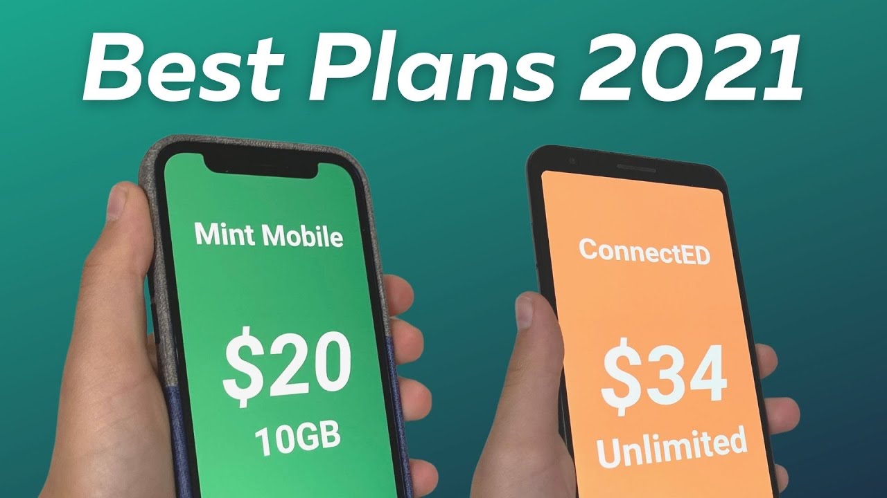 Best Cell Phone Plans 2021! (Mid year)