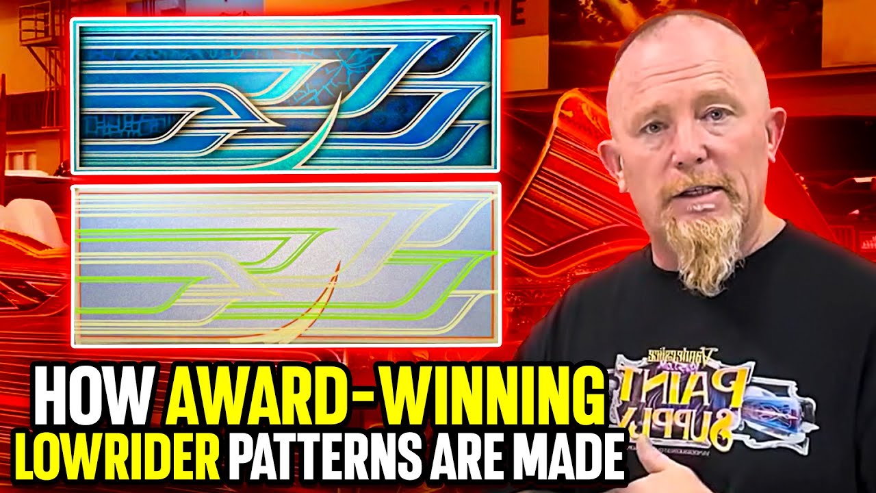 How Award-winning lowrider patterns are made -- BY: Rob Vanderslice