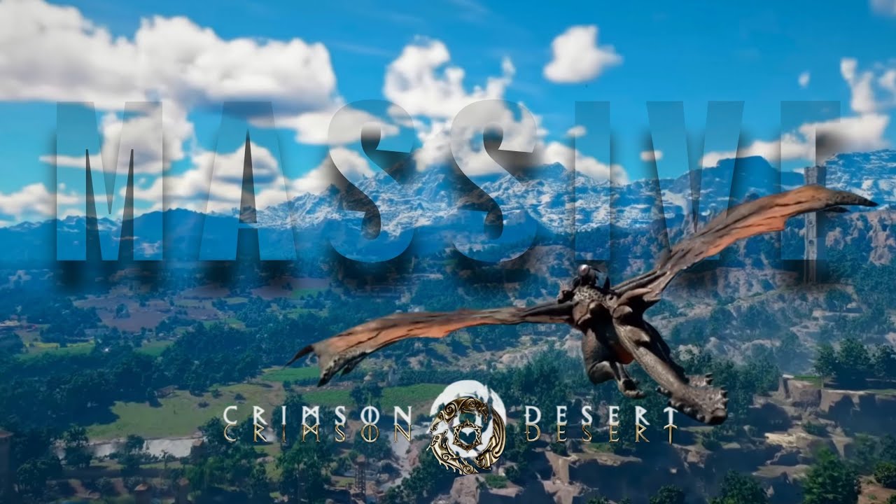 CRIMSON DESERT! THIS GAME IS HUGE!