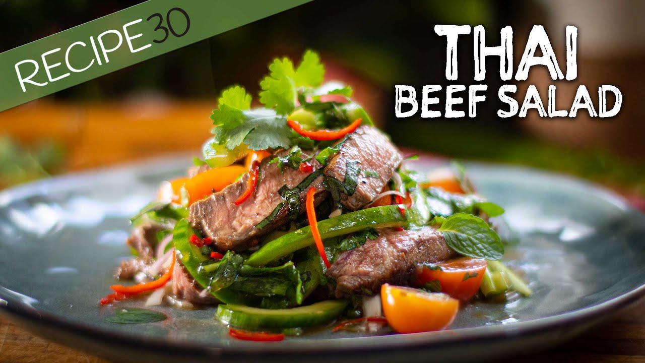Is this the best summer salad ever? Thai beef salad