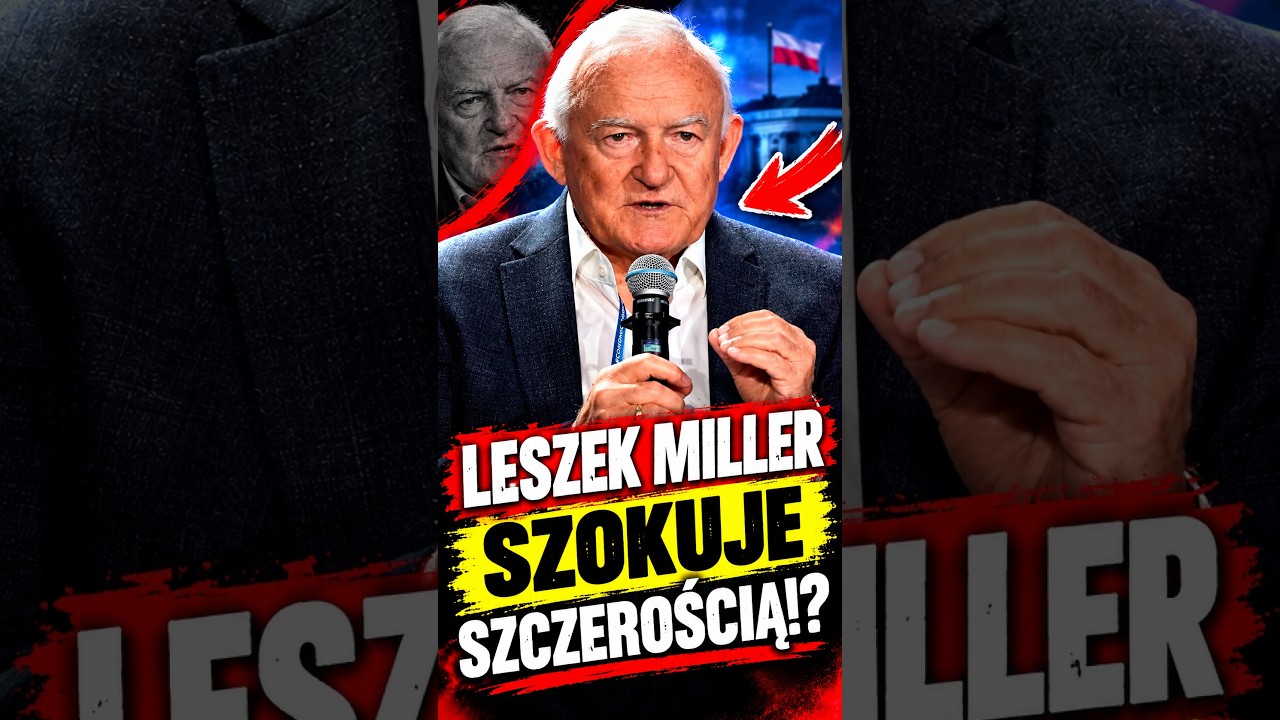LESZEK MILLER SZOKUJĄCO SZCZERY! Wszystko może, nic nie musi!