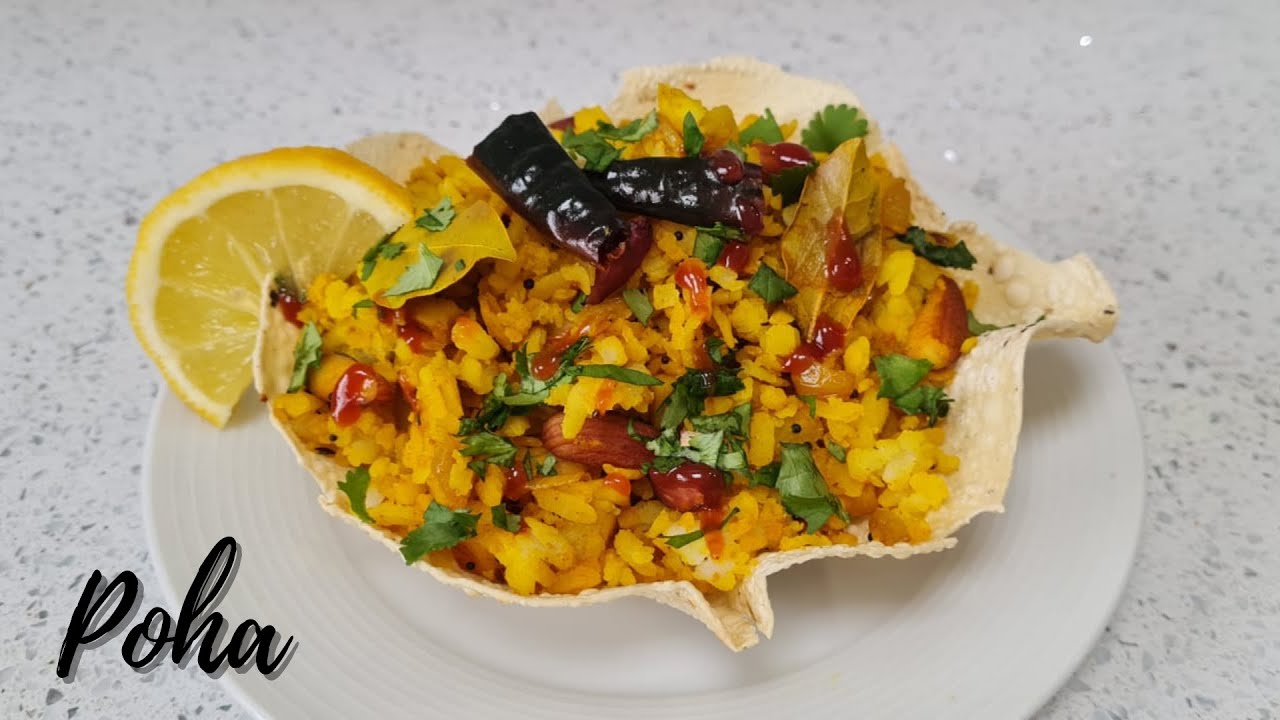 QUICK AND EASY! Poha - Dimple's Dishes
