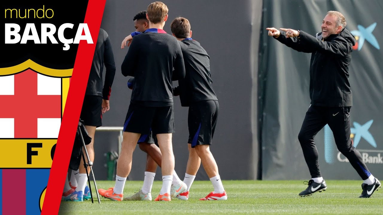 ¡SORPRESA en el ENTRENAMIENTO del BARÇA!: Lamine Yamal no ha entrenado con el equipo y es duda