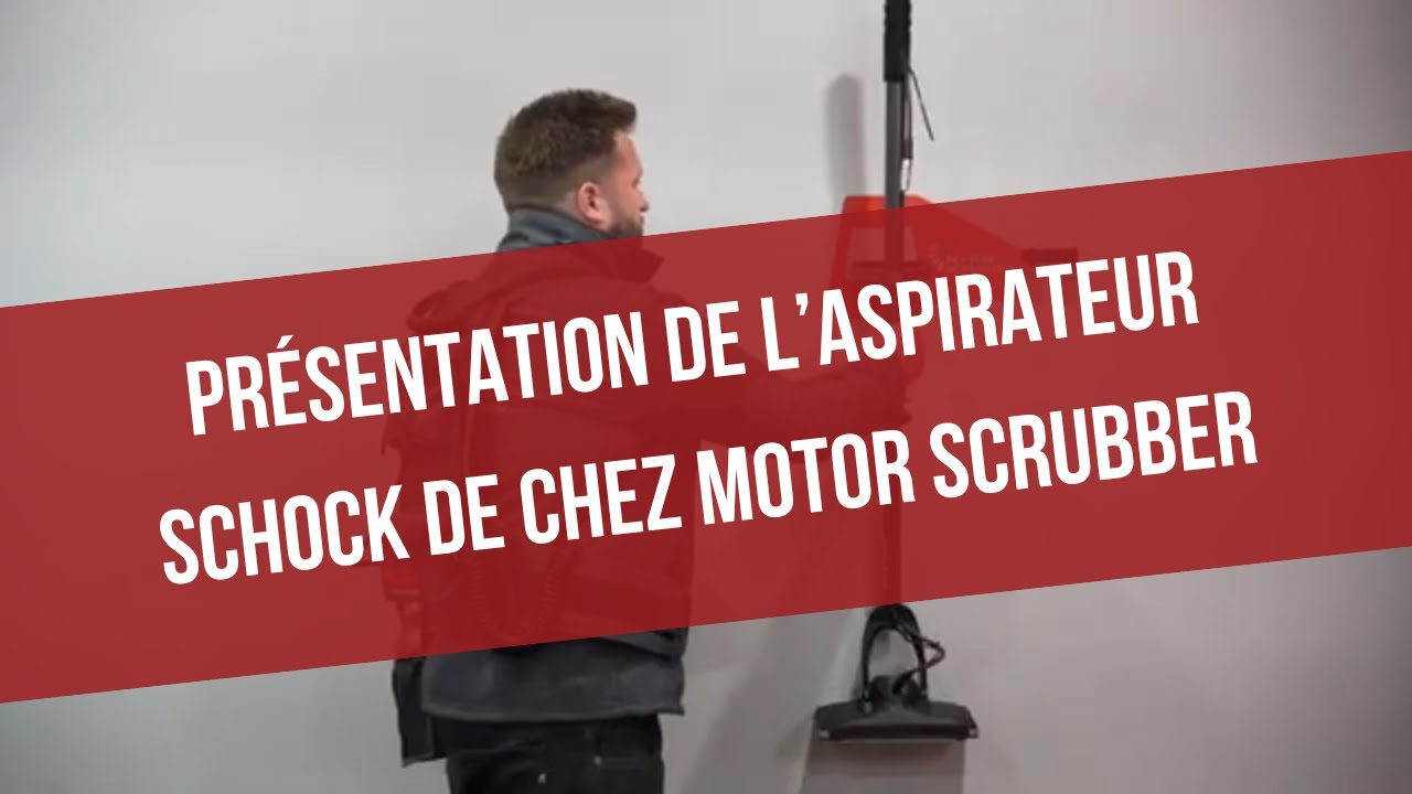 Monobrosse orbitale SCHOCK de chez Motor Scrubber