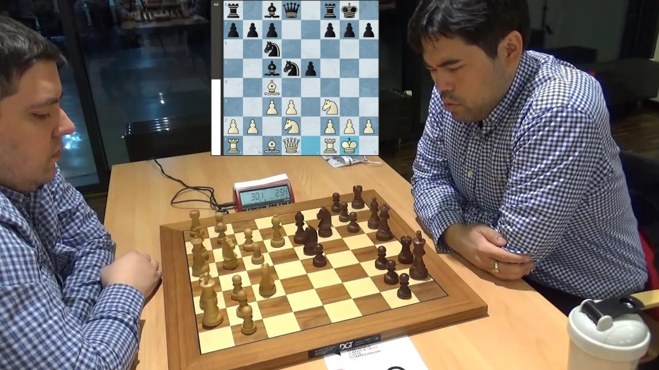 Onischuk Vladimir vs Nakamura Hikaru, Italian game