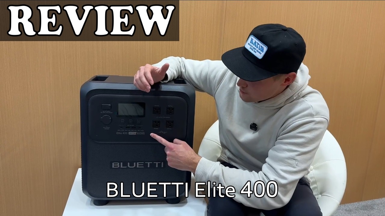 BLUETTI Elite 400 Portable Power Station | FULL REVIEW