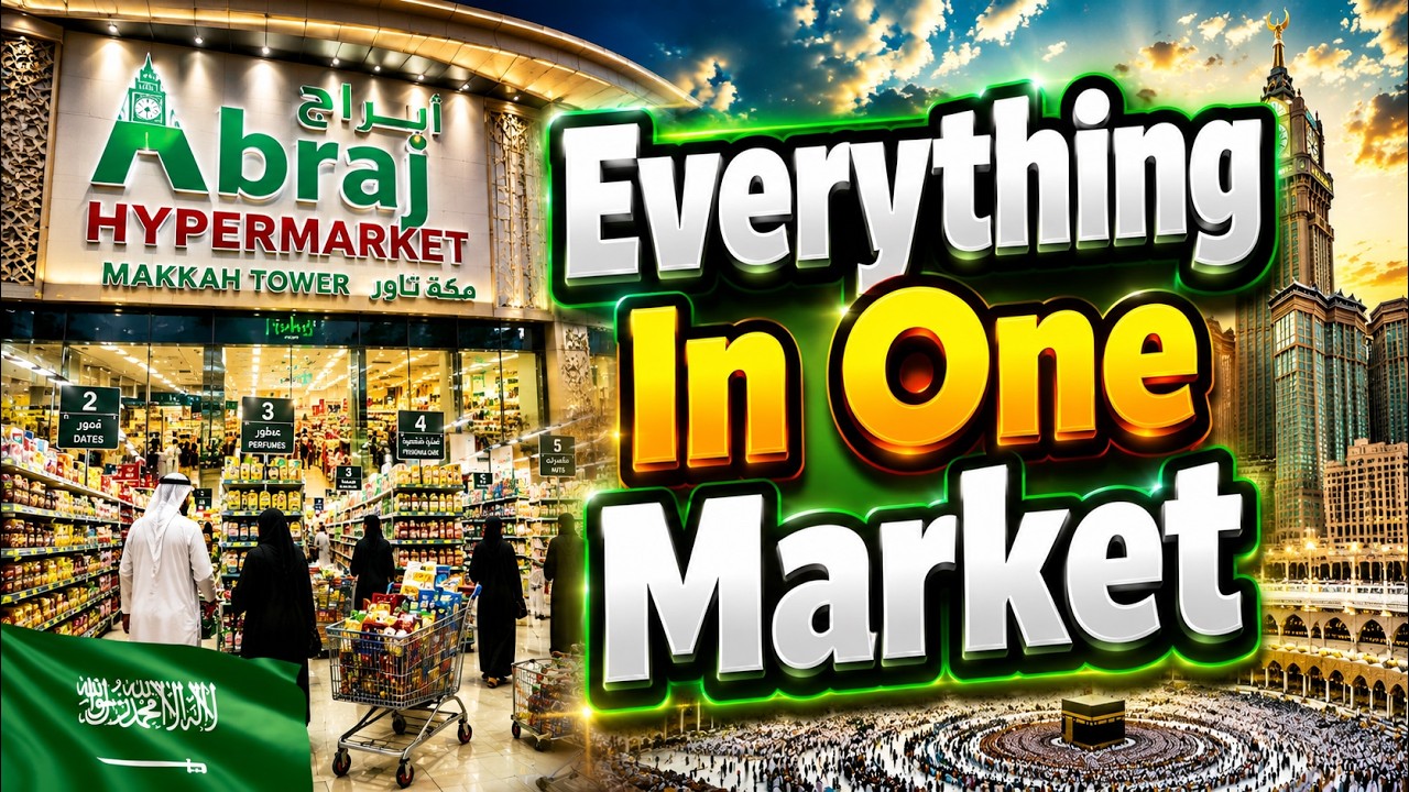 Abraj Hypermarket Makkah | Inside Clock Tower | Best shopping in Makkah #makkah #makkahclocktower