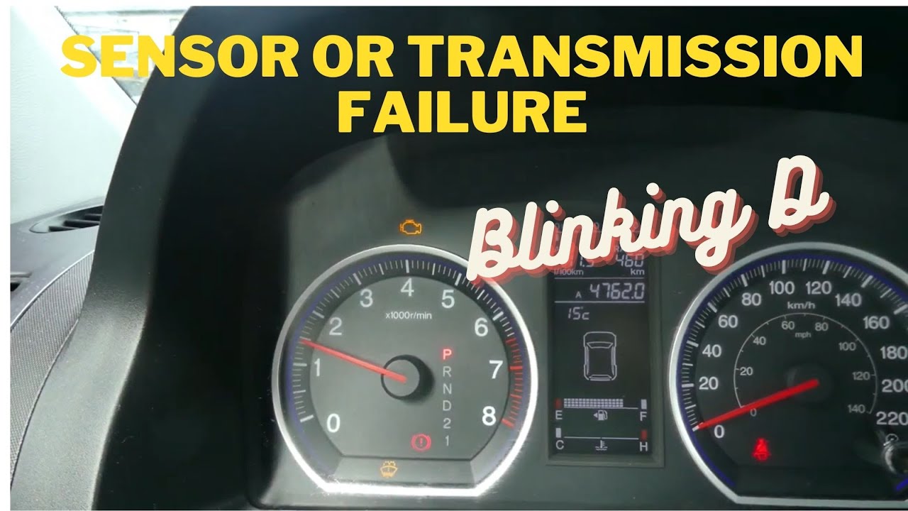 Blinking D [ P0843 07 Honda Crv ]