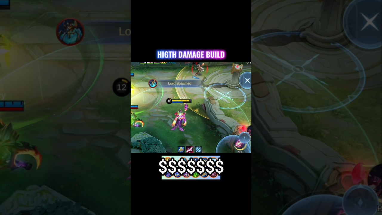 Pharsa HIGHT DAMAGE BUILD🔥 Mobile Legends #mobilelegends #mlbb