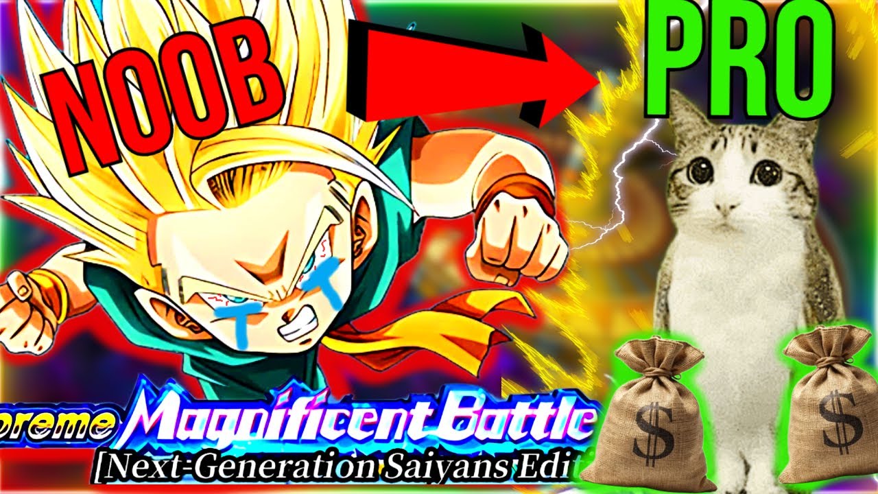 Taking Kid Trunks' Lunch Money With My New Team.  (Dokkan Battle Noob to Pro pt. 9 ! )