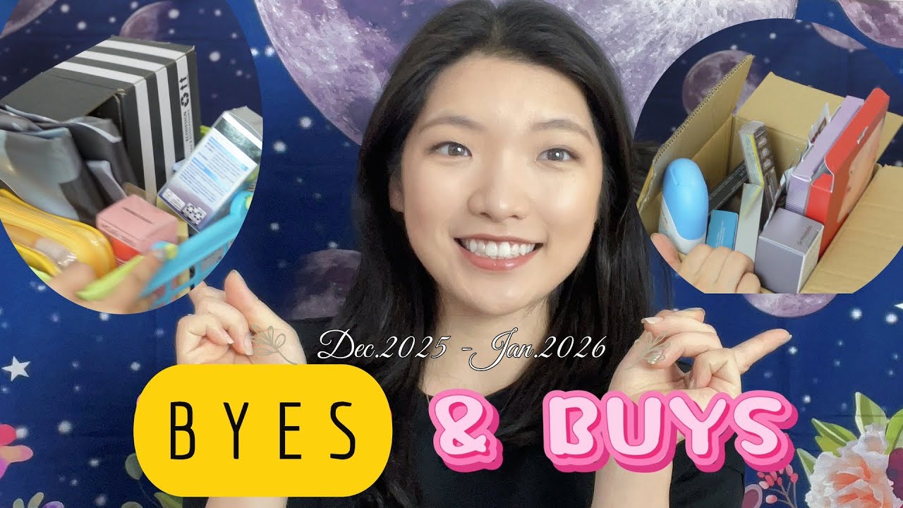BEAUTY BUYS & BYES: December 2025-January 2026; Skincare Empties & Shopping Haul