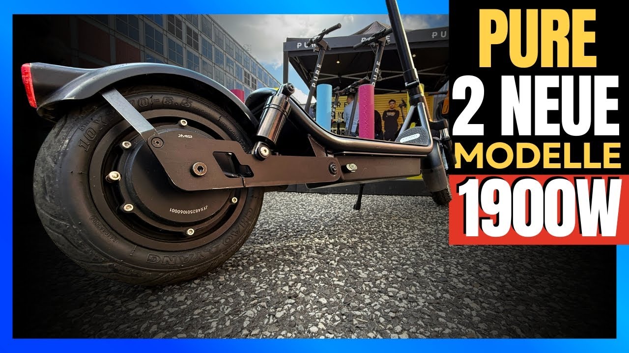 Pure Electric - 1900W für 799€ 😲 So sehen die E-Scooter 2026 aus 🌍 #ifa2025 #pureelectric  #escooter
