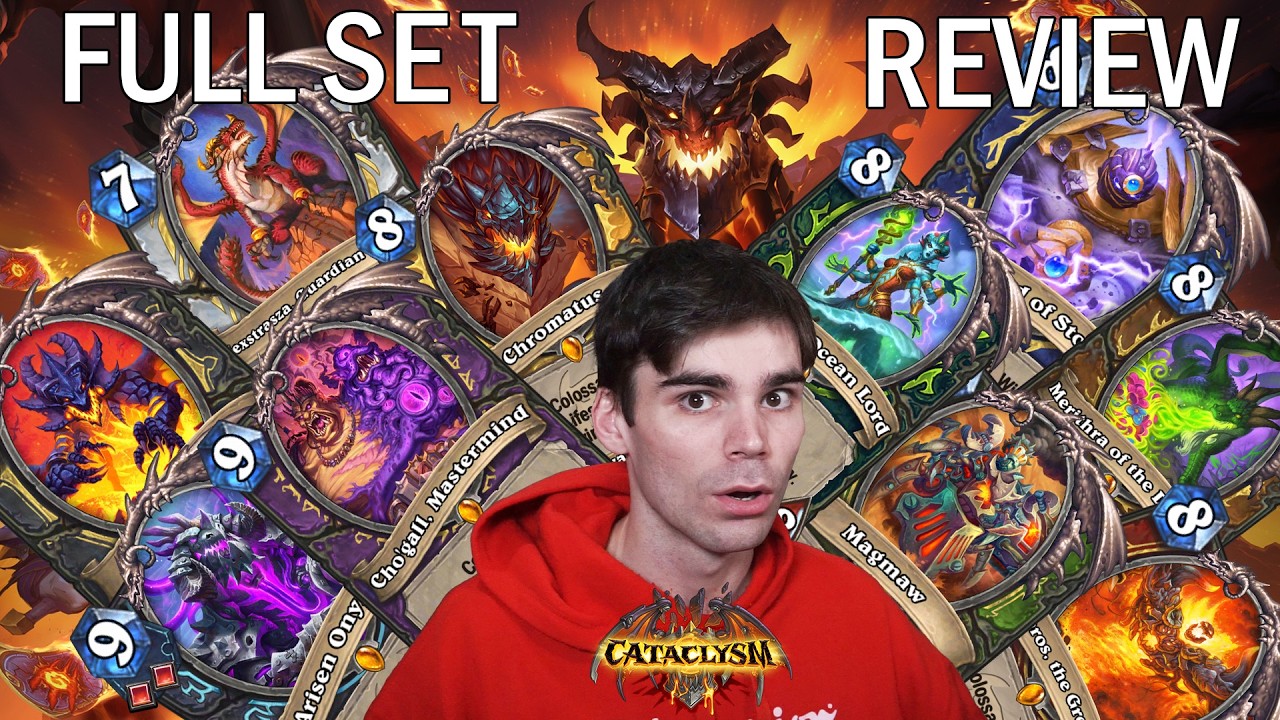 COLOSSALS ARE BACK!! | Hearthstone Cataclysm Full Set Review - Star Ratings!!!