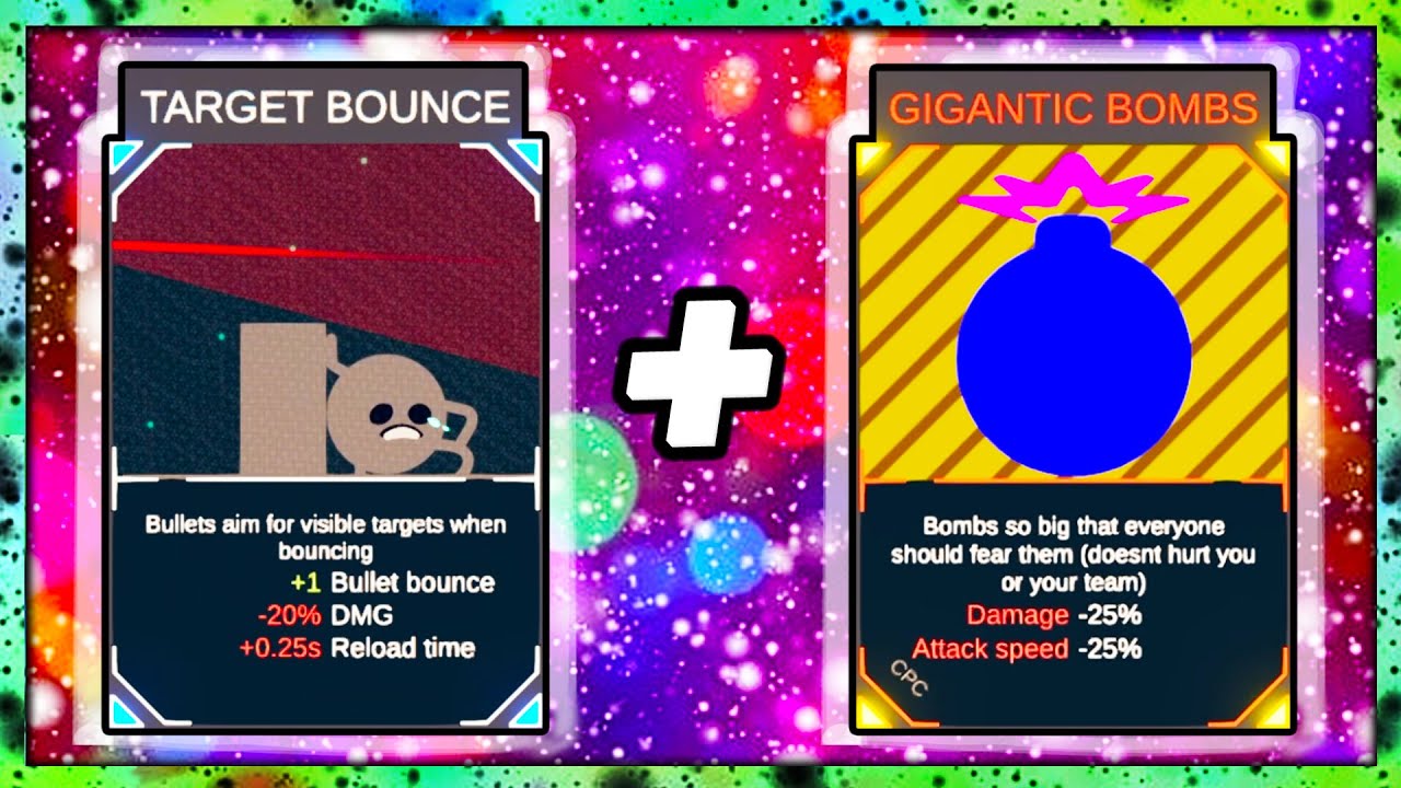 Target Bounce + Gigantic Bombs = OP Modded ROUNDS Combo!