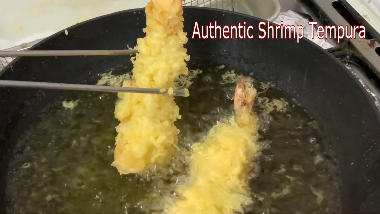 HOW TO COOK AUTHENTIC SHRIMP TEMPURA |CRUNCHY | How To Stretch Shrimp | The Private Chef