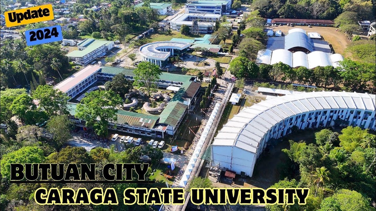 Exploring Caraga State University: Aerial Drone Footage of Ampayon, Butuan City