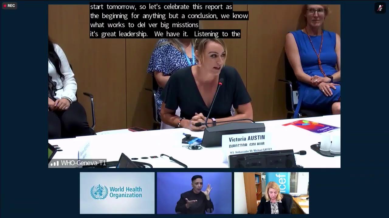 LIVE: Launch of the Global Report on Assistive Technology