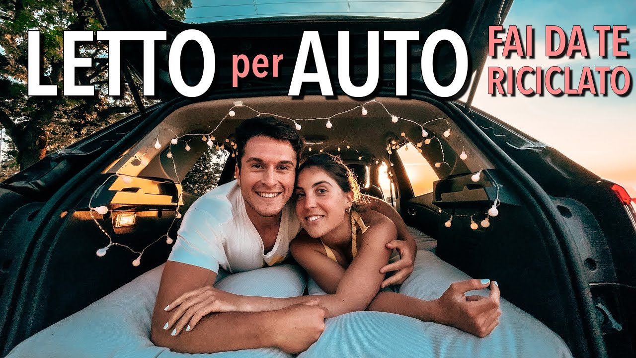 Come CAMPERIZZARE un auto a basso costo (parte 1) | LA STRUTTURA DEL LETTO