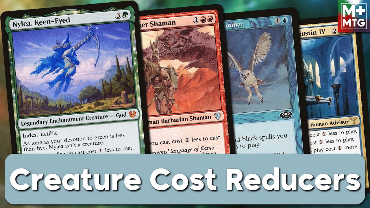 Every Creature that Reduces a Cost ┃ Magic the Gathering ┃ Manfred Plus Magic