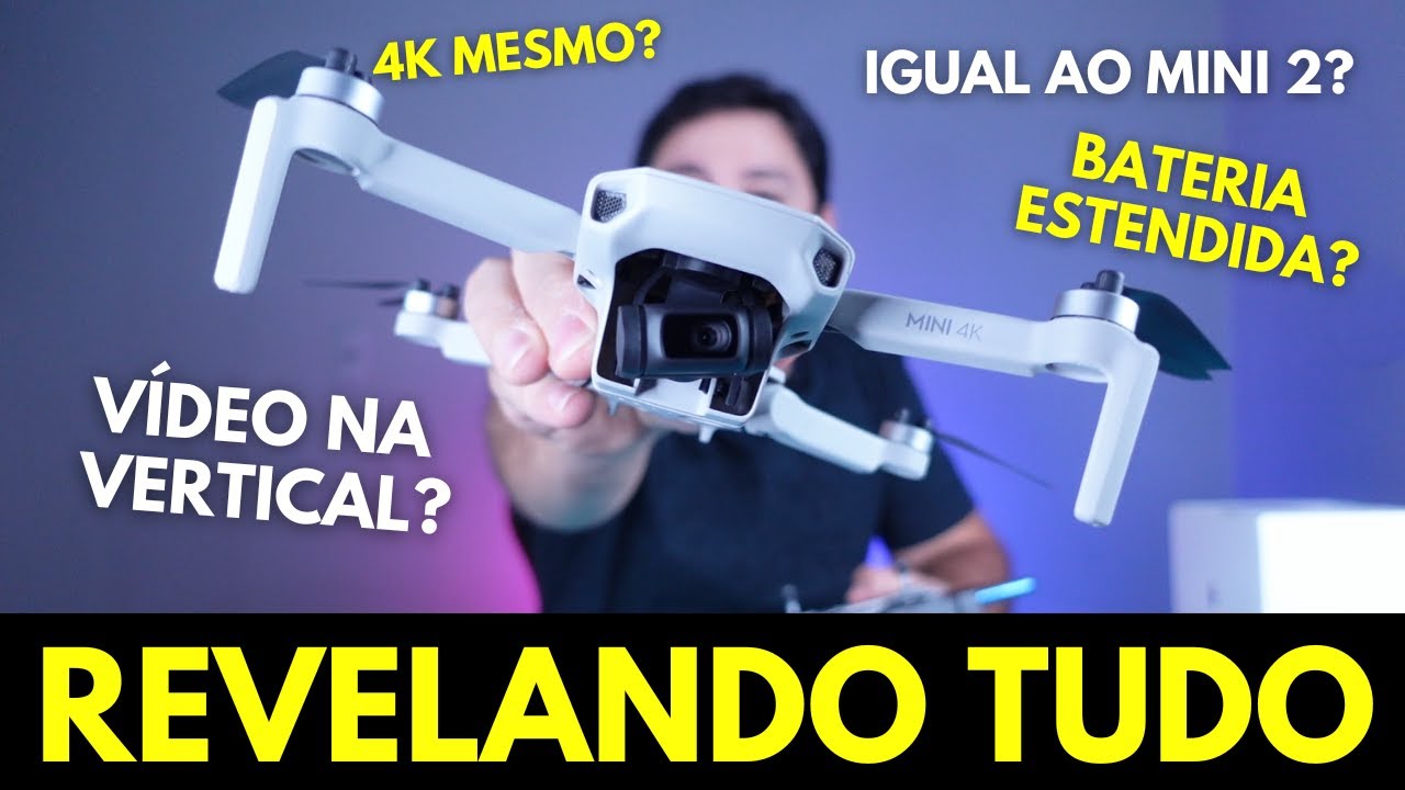 𝘿𝙅𝙄 𝙈𝙄𝙉𝙄 𝟰𝙆 TUDO Sobre o 𝙈𝙀𝙇𝙃𝙊𝙍 drone 𝘽𝘼𝙍𝘼𝙏𝙊 || 10 DÚVIDAS 𝙍𝙀𝙎𝙊𝙇𝙑𝙄𝘿𝘼𝙎