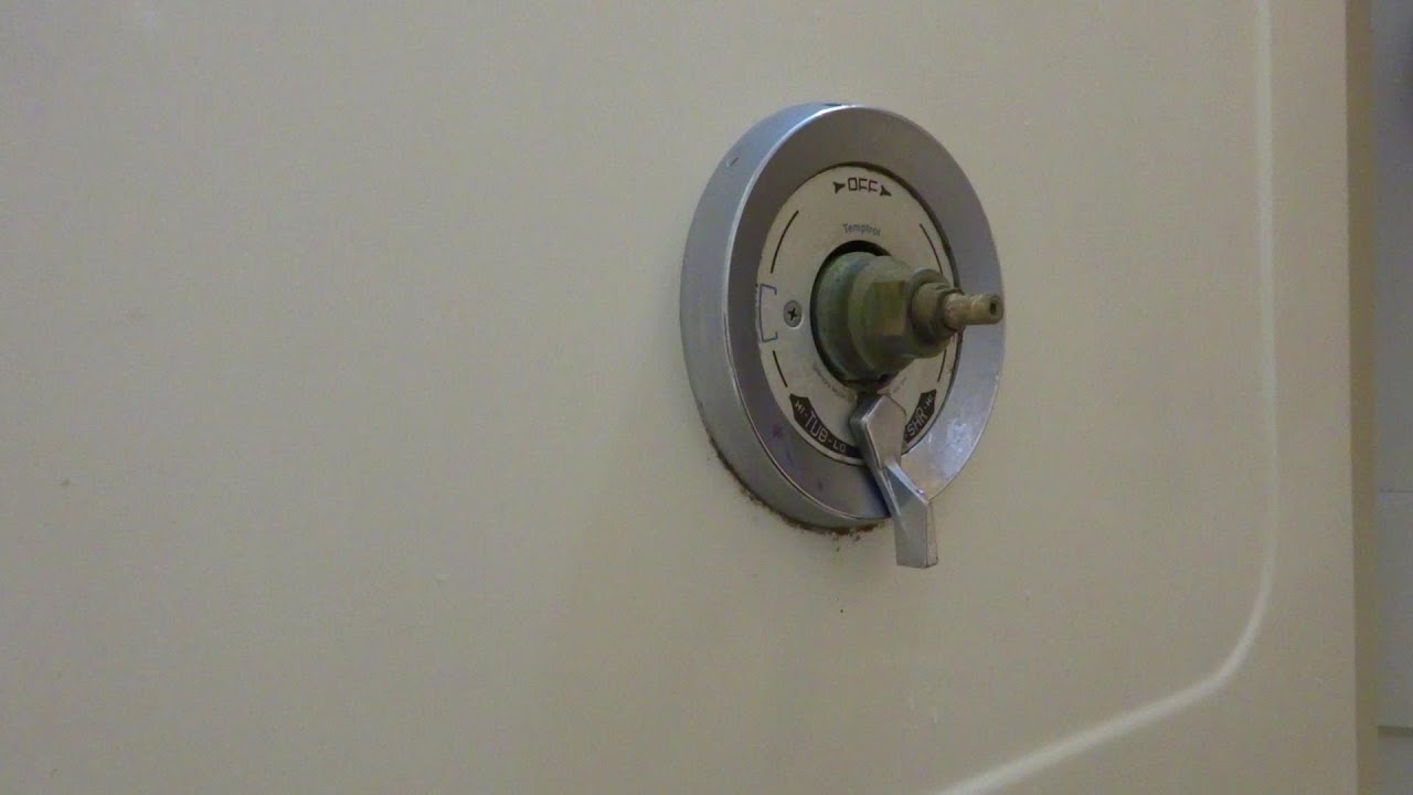 TUB SHOWER VALVE WITH MAJOR ISSUES FIXED