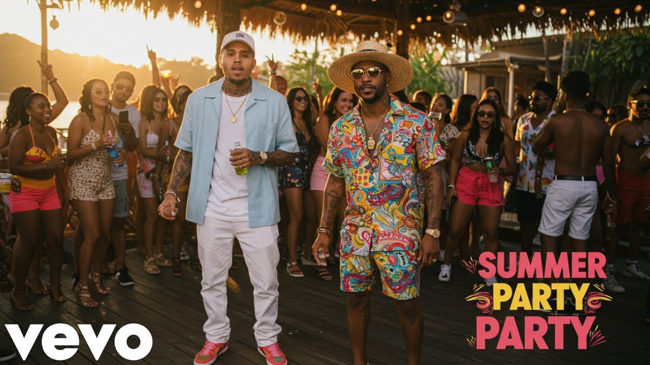 Chris Brown ft Sean Paul - SUMMER PARTY - (Official Music Video 2025)