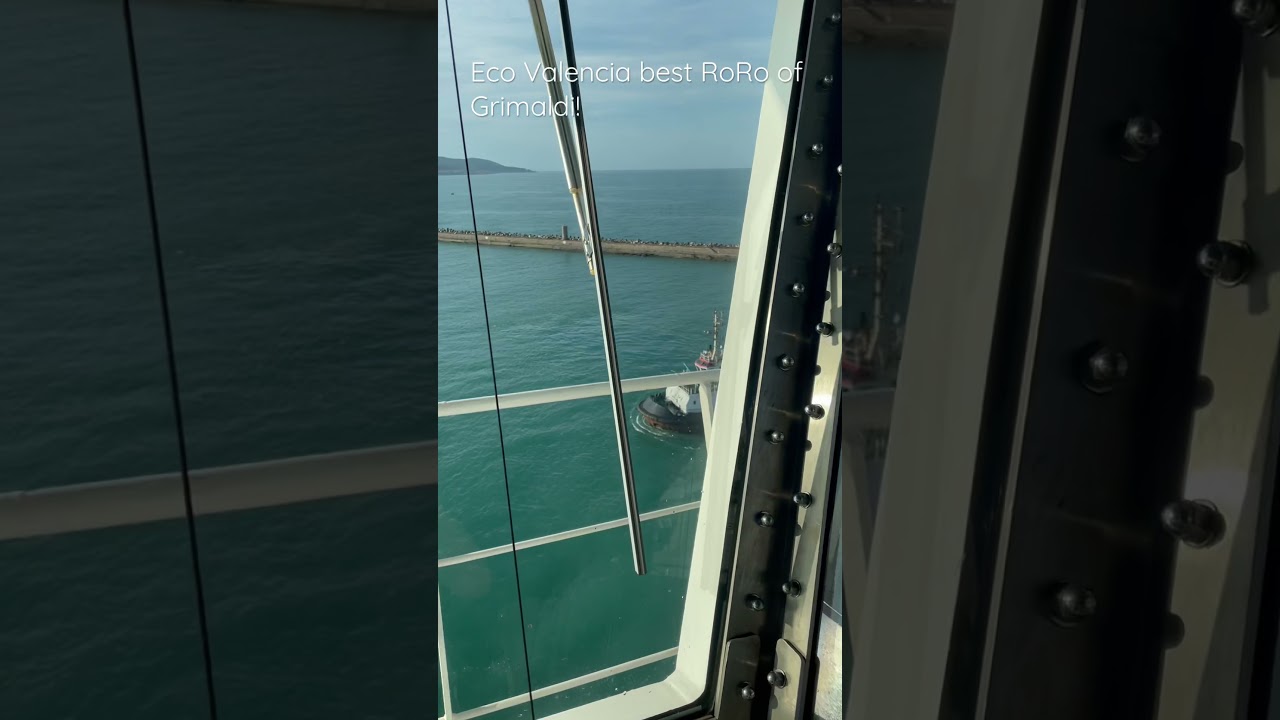 Eco Valencia best RoRo of Grimaldi Lines !
