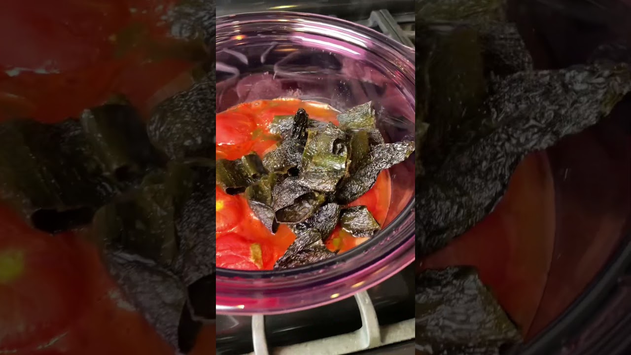 Stuffed Poblanos with Ancho Chili Sauce  🔥 