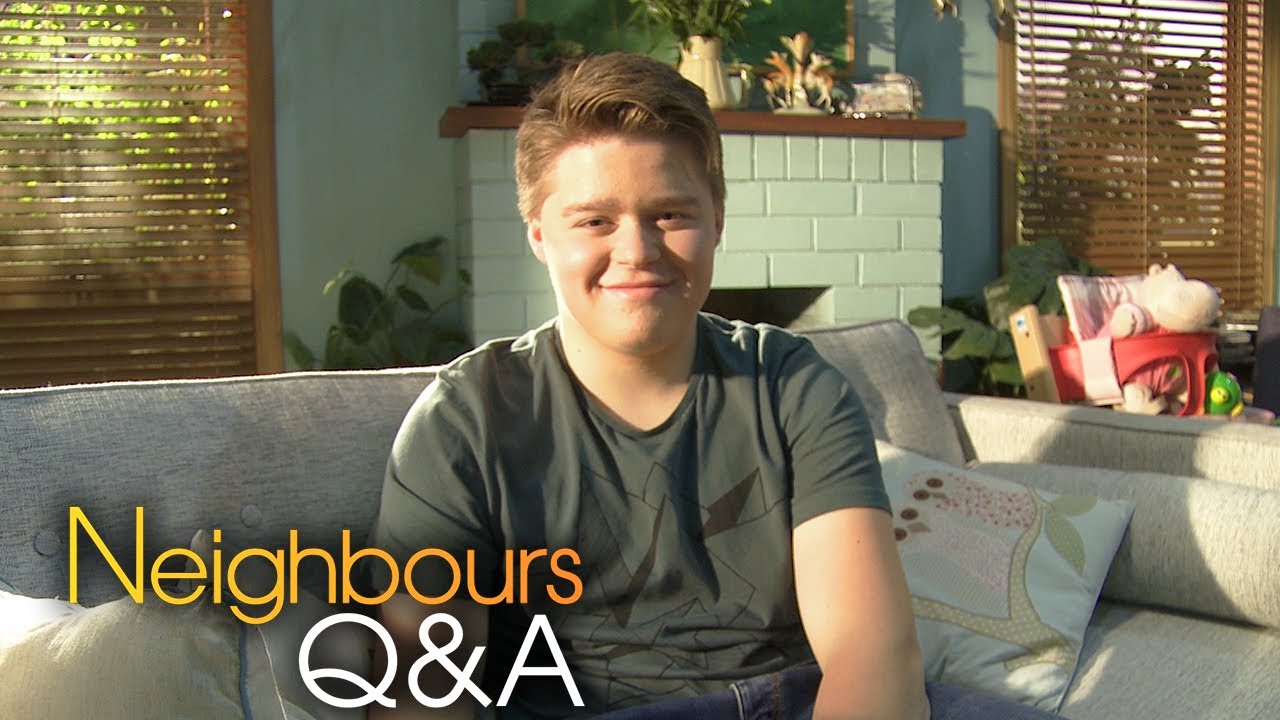 Neighbours Q&A - Morgan Baker (Callum Rebecchi) - Part 2