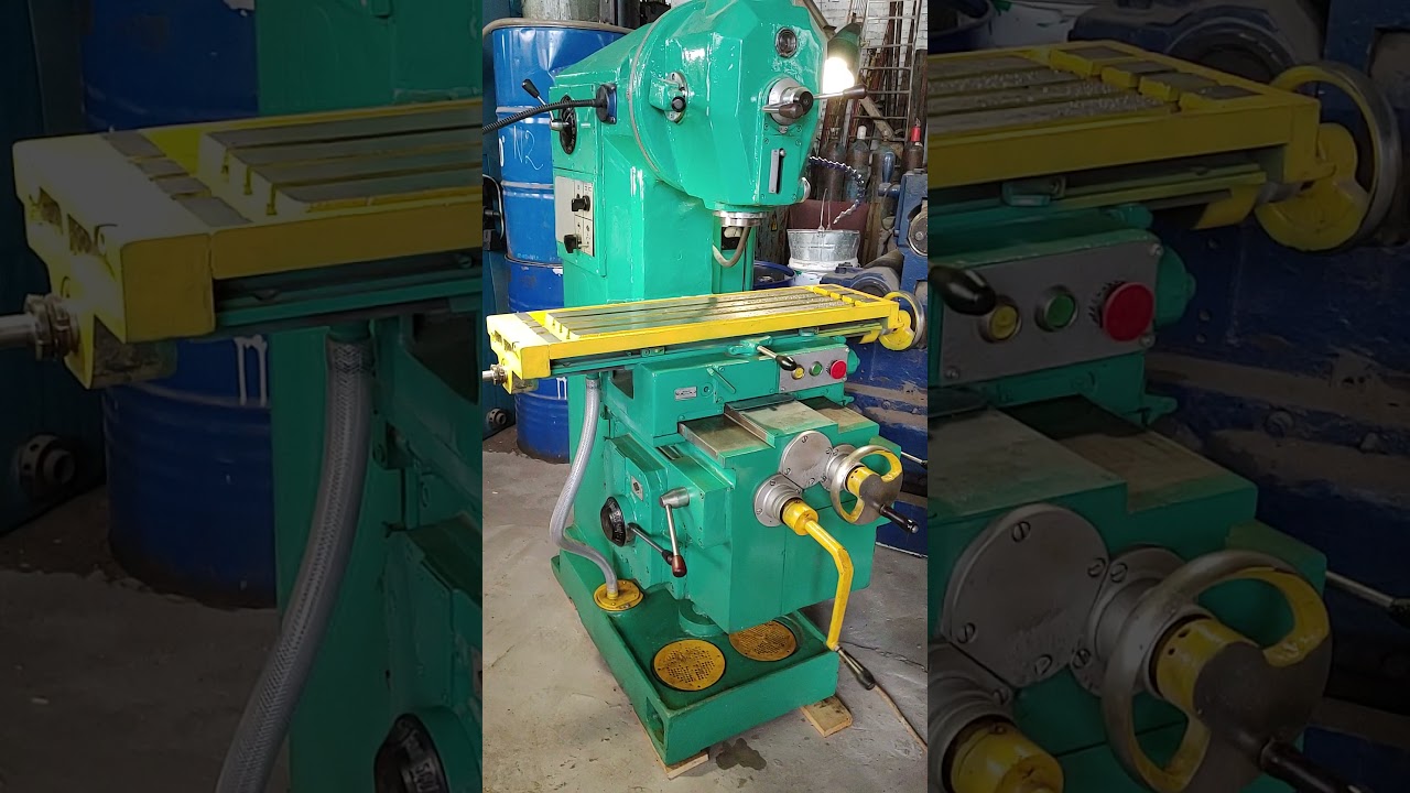 Вертикально-фрезерный станок 6р10 Жальгирис. Проверка работоспособности основных узлов и агрегатов.