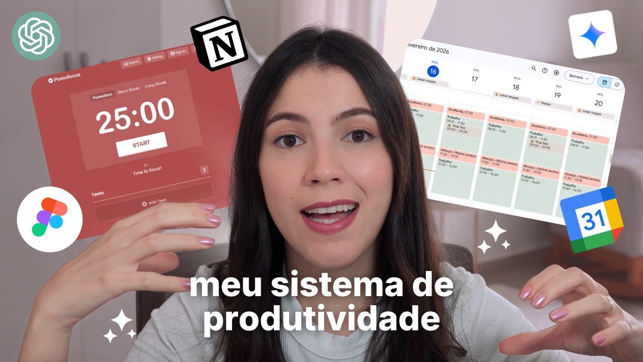 COMO SER PRODUTIVA NO HOME OFFICE? Meu sistema de produtividade para trabalhar em casa 🏠