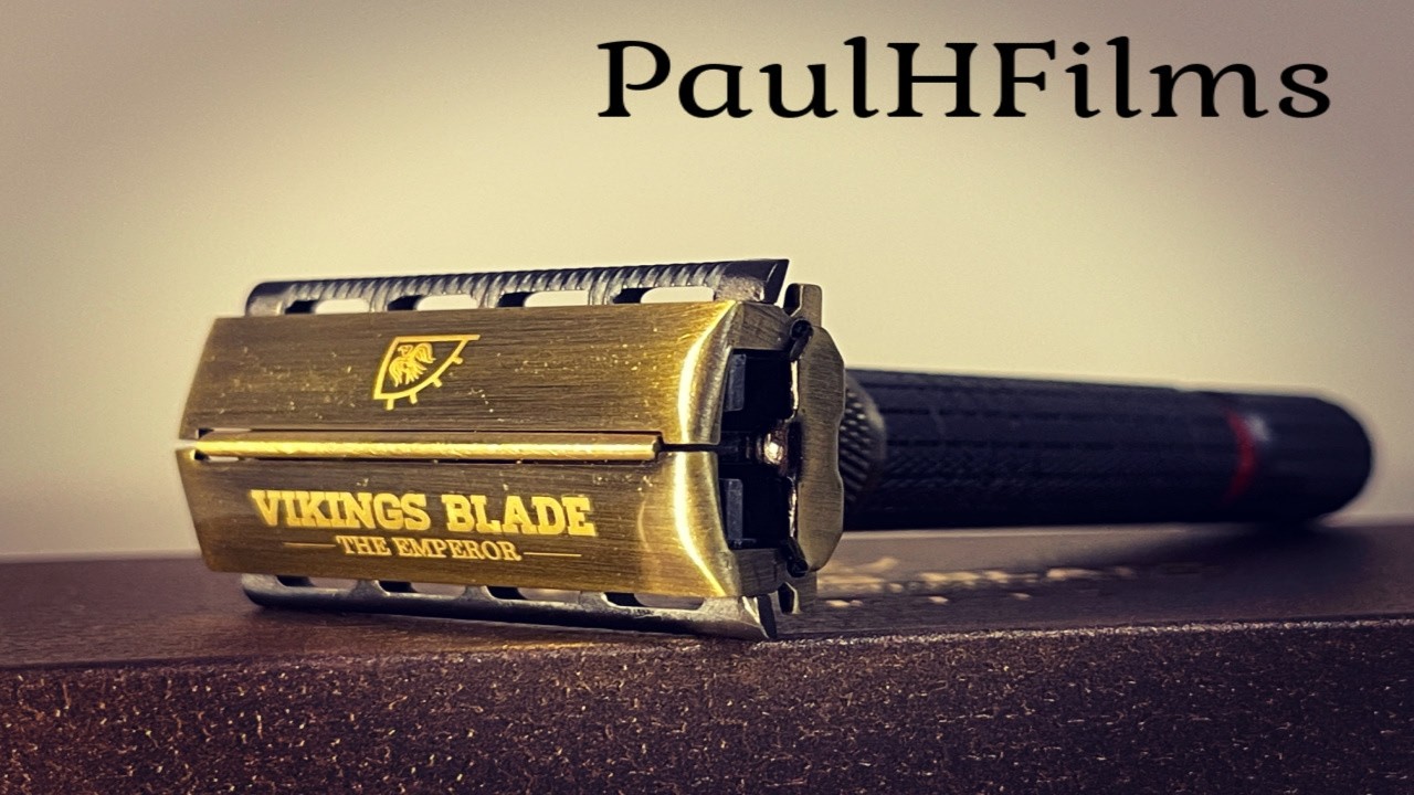 Бритва Vikings Blade The Emperor Meiji Adjustable DE | Крем для бритья DB (Dear Barber)