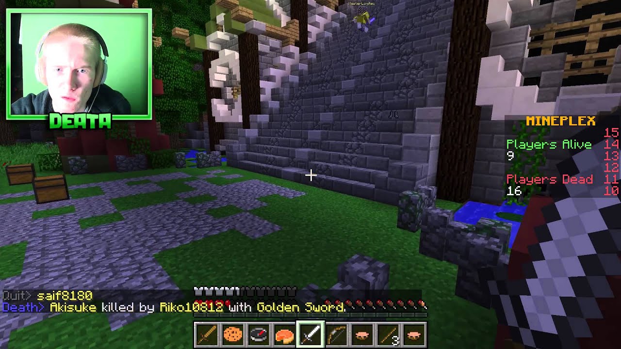 NYT VIT***AA! - Minecraft HUNGER GAMES /W master #23