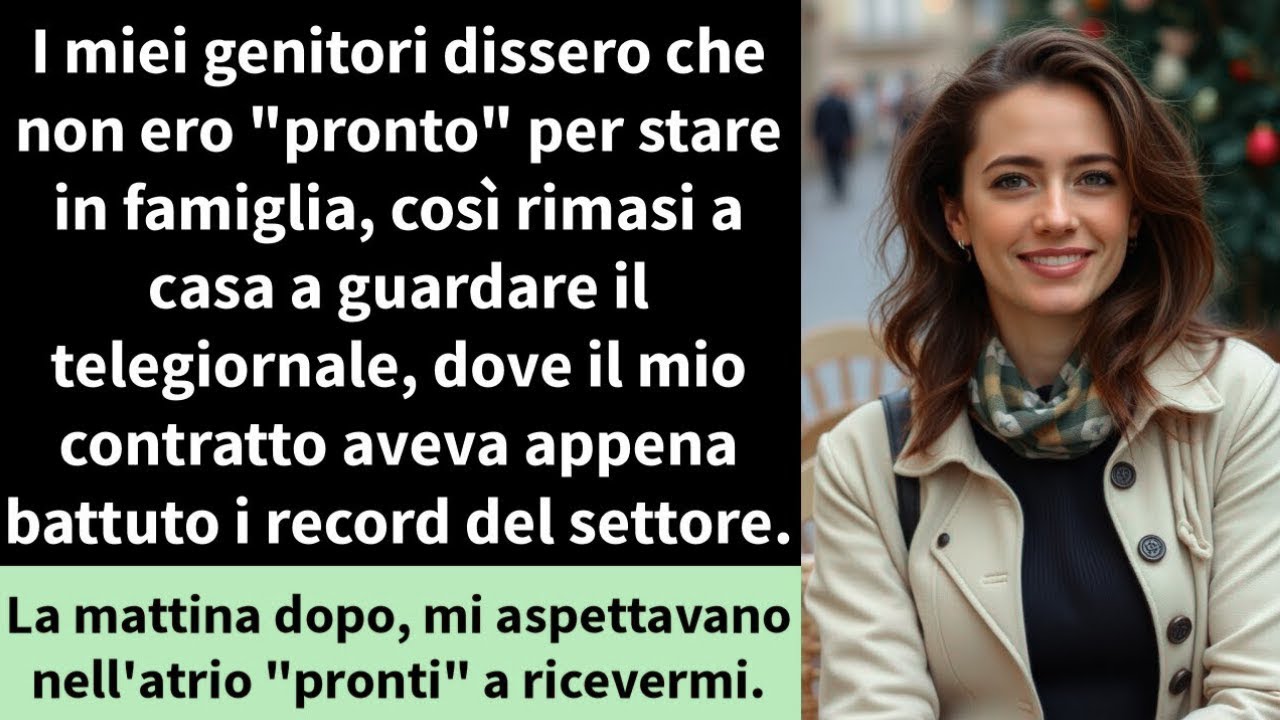 I miei genitori dissero che non ero  pronto  per stare con la famiglia,così rimasi a casa a guard