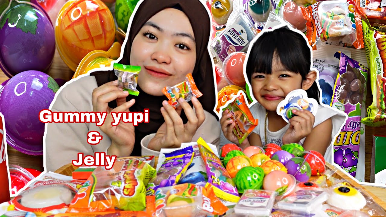 AGAIN‼️MAKAN GUMMY YUPI & JELLY #mukbangmalaysia #eatingshow #viral #gummy