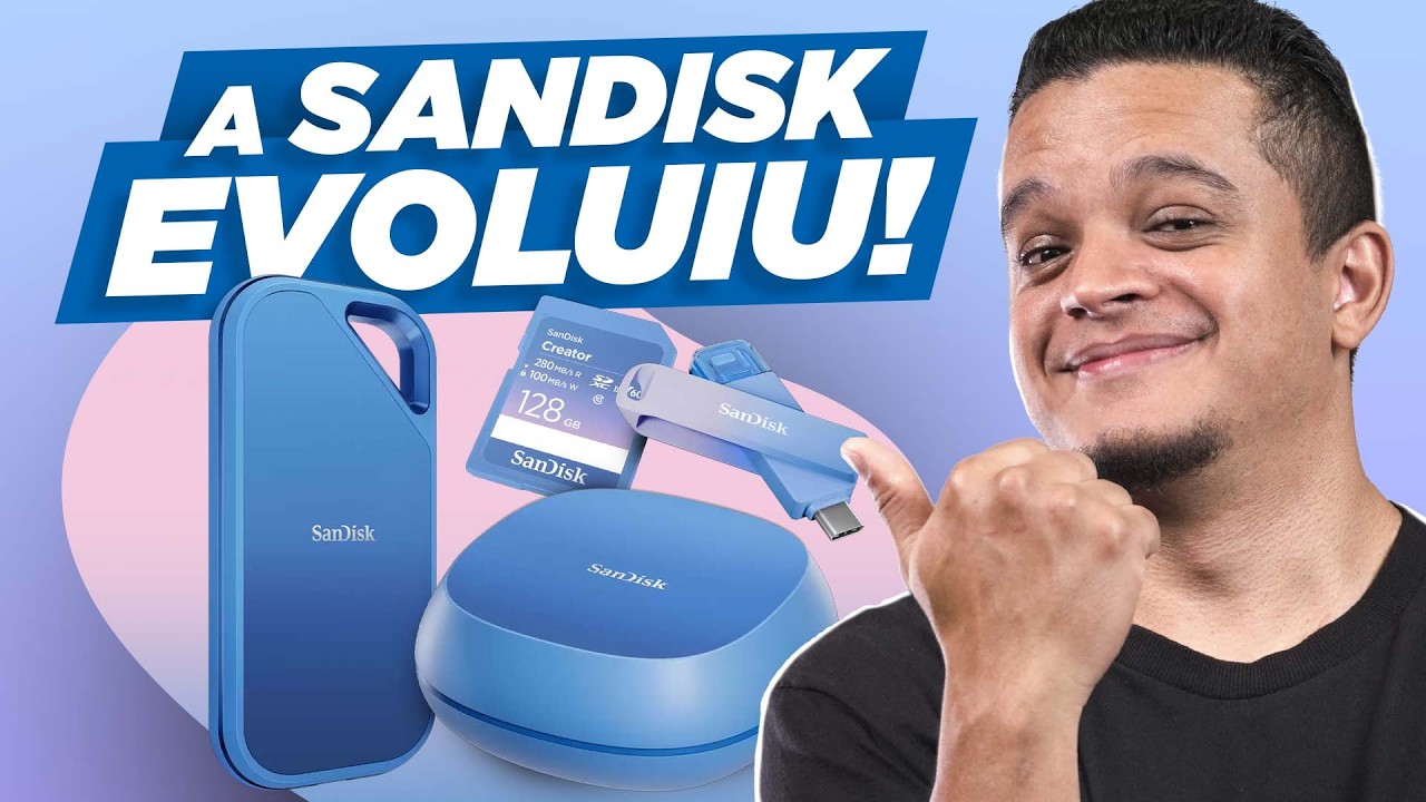O Setup de Armazenamento DEFINITIVO para Criadores de Conteúdo: Linha SanDisk Creators