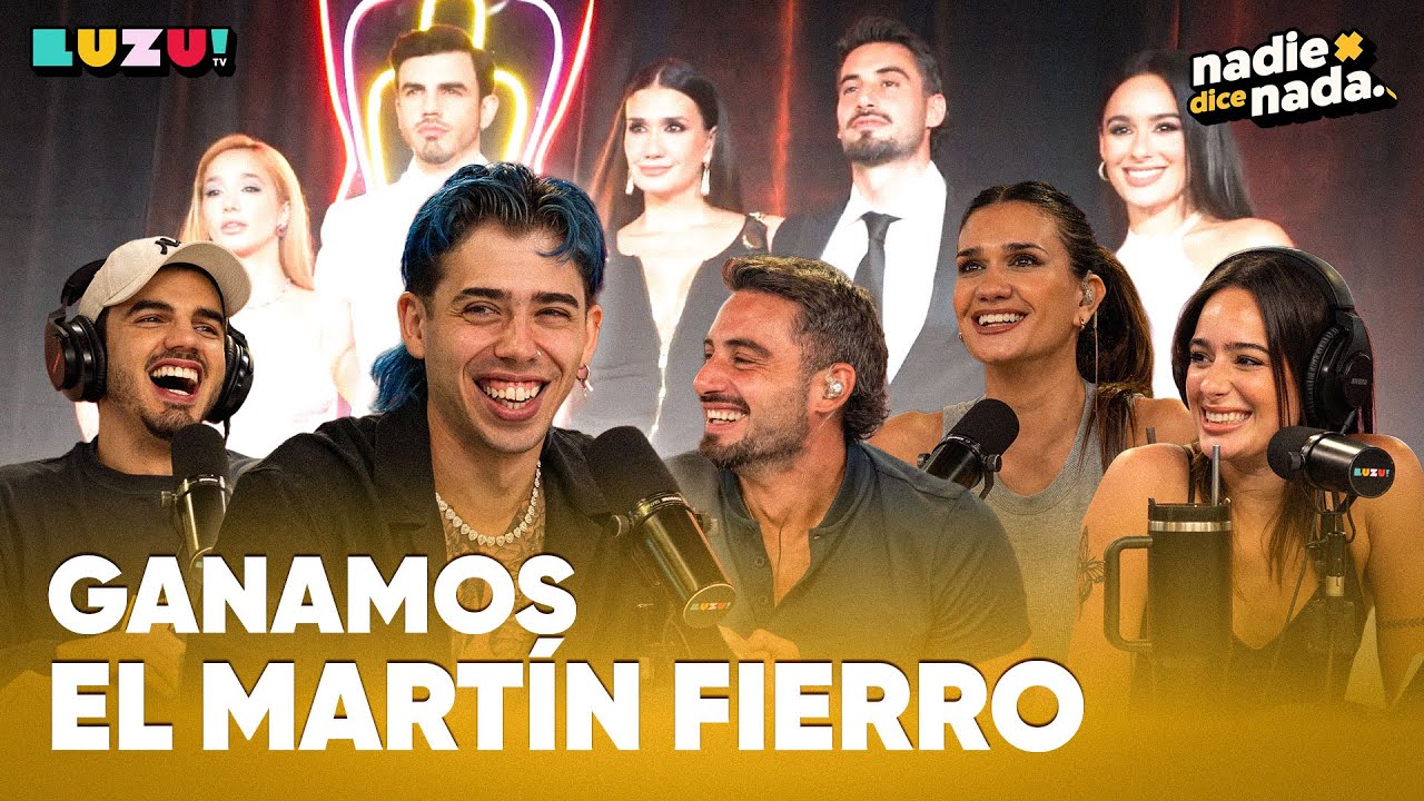 #NADIEDICENADA | TODO SOBRE LOS MARTIN FIERRO Y NOS VISITA LUCKRA: &iquest;PASAMOS FIN DE A&Ntilde;O JUNTOS?