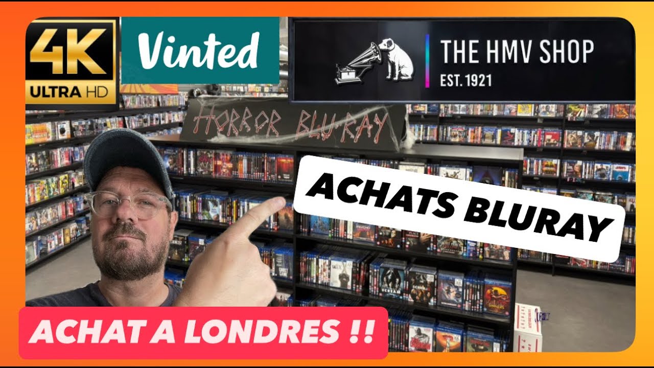 ACHATS BLURAY • 10 FILMS ( COLLECTOR, 4K…) DONT UN AVEC SCHWARZY EN PROVENANCE DE LONDRES😁