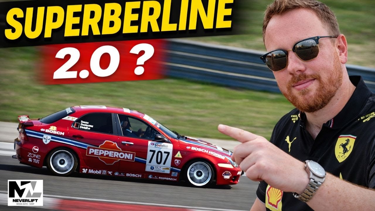 J&rsquo;ai transform&eacute; mon Alfa Romeo en vraie voiture de course (Superberline 2.0) - RE-UPLOAD