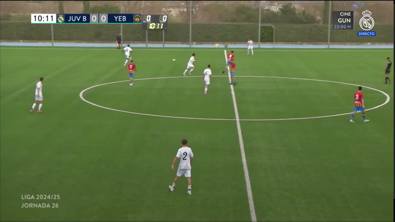 Real Madrid Juvenil B - Los Yébenes (División Nacional 2024-2025)