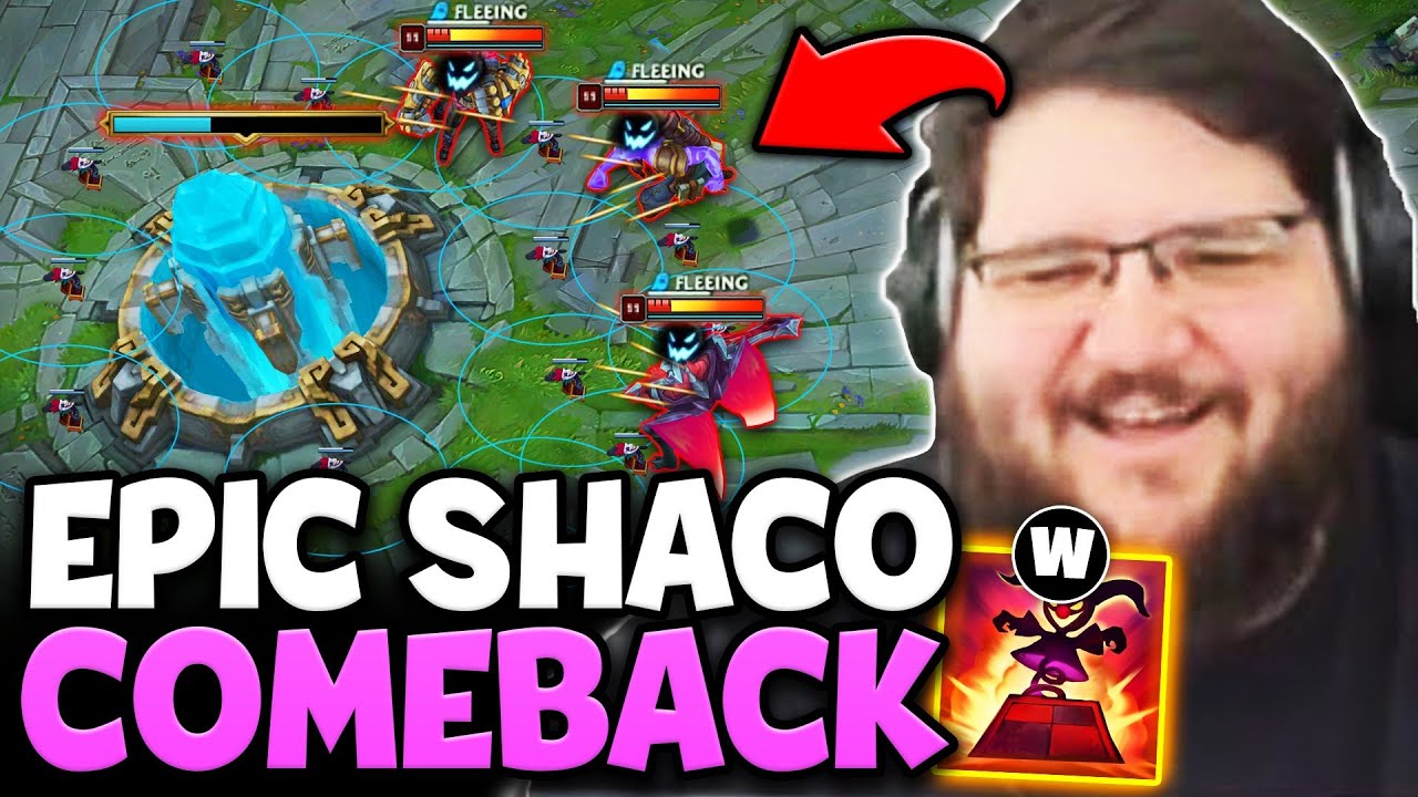 PINK WARD DOES THE IMPOSSIBLE! EPIC SHACO COMEBACK!