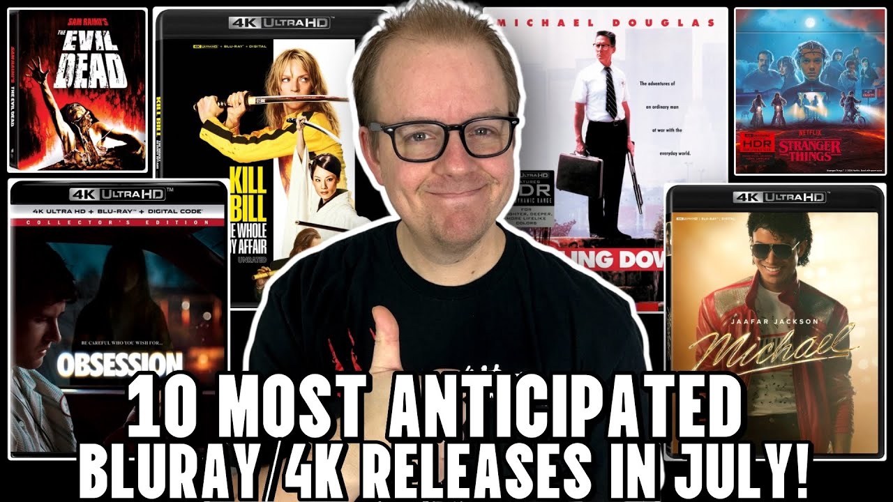 Мои 10 самых ожидаемых релизов на 4K и Blu-ray в ИЮЛЕ 2026 года!