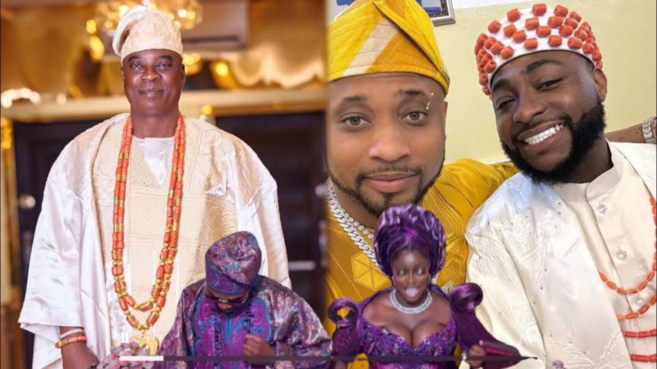 WATCH HOW KING WASIU AYINDE, DAVIDO & BRED DANCED WITH THE NEW ADELEKE COUPLE, A MOMENT OF JOY 